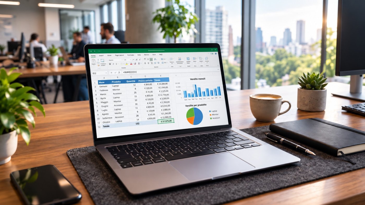 Corso online Introduzione a Excel